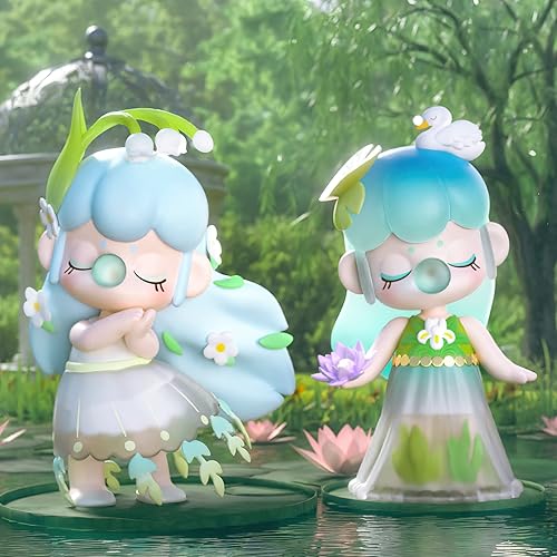 Miniatura 8 de Rolife Figuras de acción coleccionables de una sola caja ciega Nanci Secret Garden Series ideas de regalo únicas