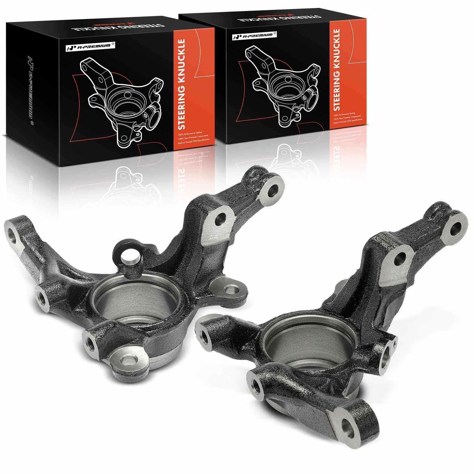Amazon.com: A-Premium 2 x Front Suspension Steering Knuckles