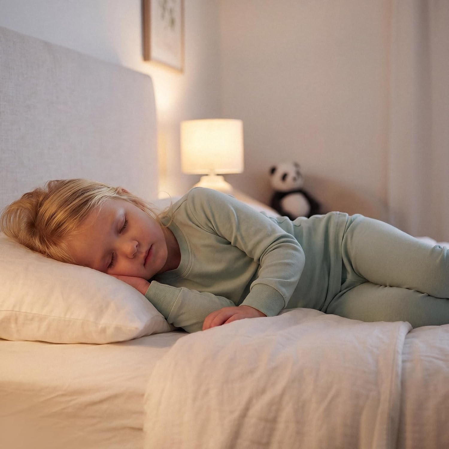 BubblePanda 2-piece Toddler Pajamas Set Rayon made from Bamboo Boys Girls