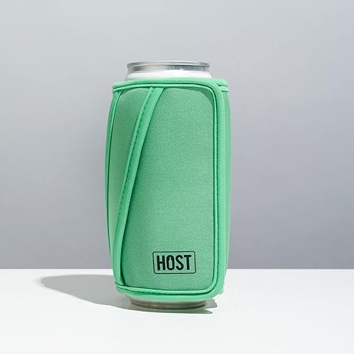 Miniatura 7 de HOST Insta-Chill Slim - Enfriador de latas de gel y bolsa de hielo flexible congelable para latas delgadas de 12 onzas, color verde