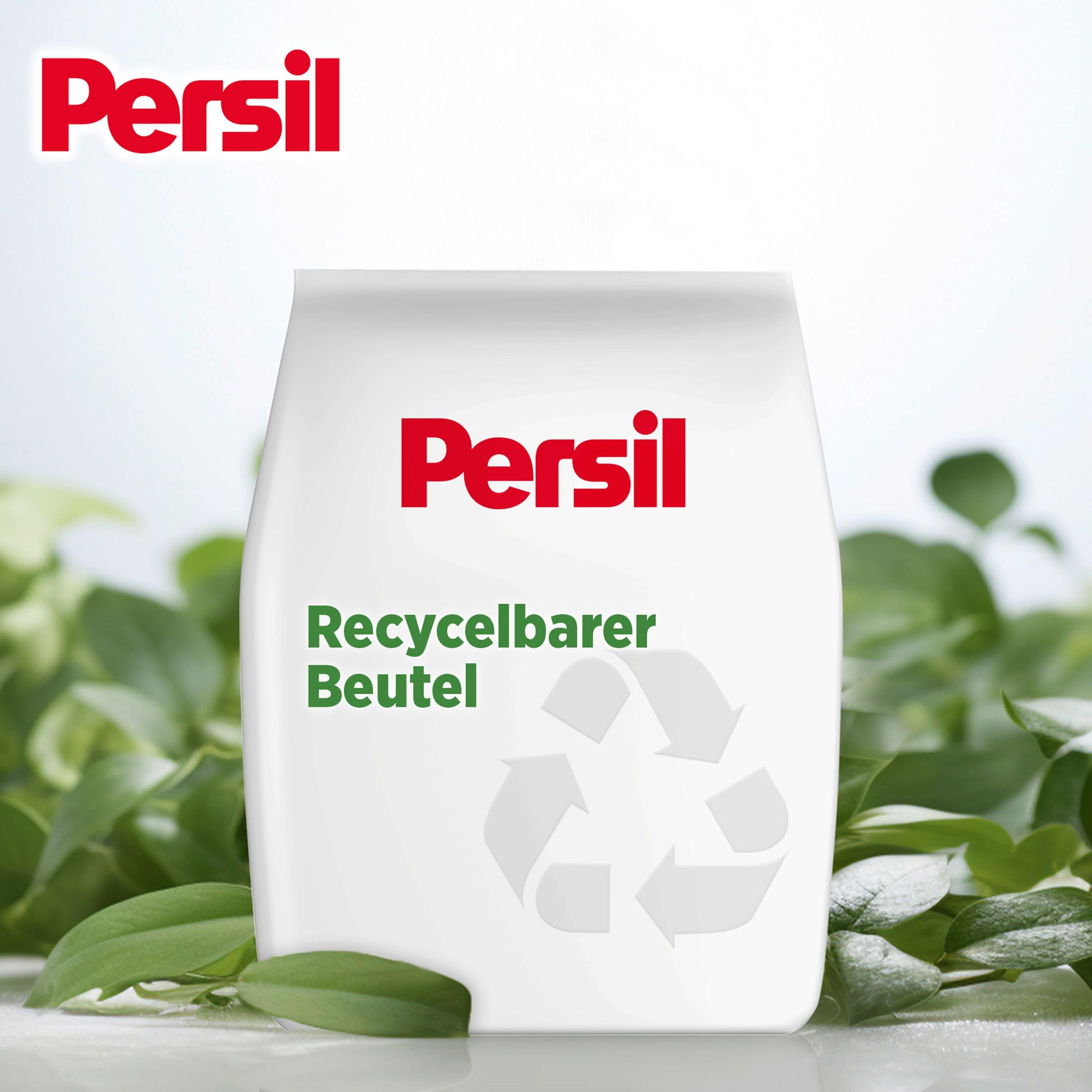 Persil Sensitive Megaperls (5 x 16 Waschladungen), Waschmittel für Allergiker mit beruhigender Aloe vera für sensible Haut, effektiv von 20 °C bis 95 °C, ECARF-zertifiziert
