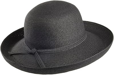 sur la tete Traveler Sun Hat (1-Size, Black)