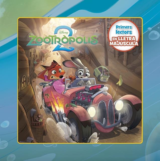 Portada de Zootròpolis 2. Primers lectors en lletra MAJÚSCULA