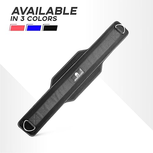 Miniatura 6 de Cinturón de inmersión para levantamiento de pesas, cinturón con peso con cadena para dominadas, cinturón de levantamiento de gimnasio para