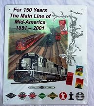 Railroad Tin Sign - Illinois Central Railroad 150 Years