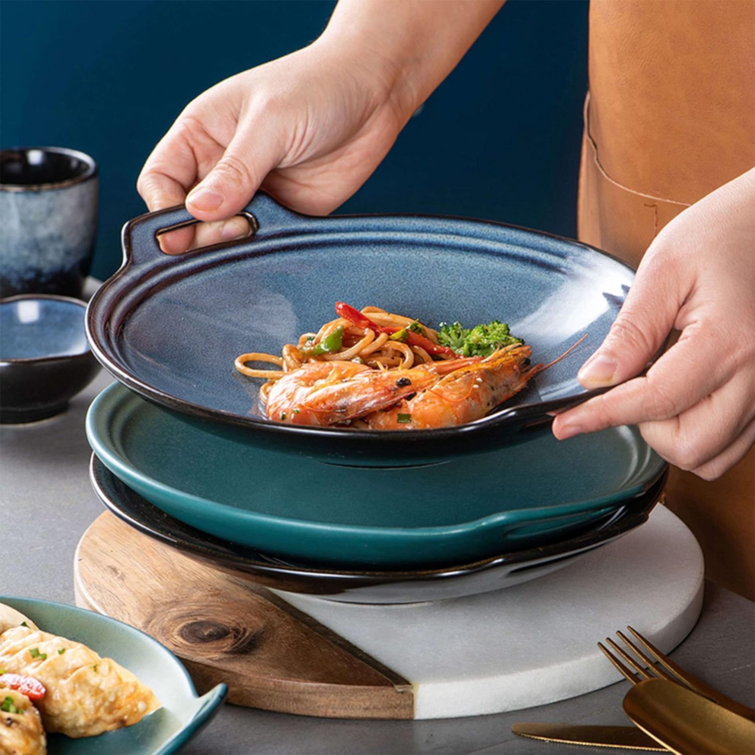 Bunter Snack-Dessertteller, Hochzeits-Süßigkeitenteller, transparenter Servierteller, dekorative Schüssel, Mehrzweck-Tablett, dekorativer Teller,Obstschale(Grün)