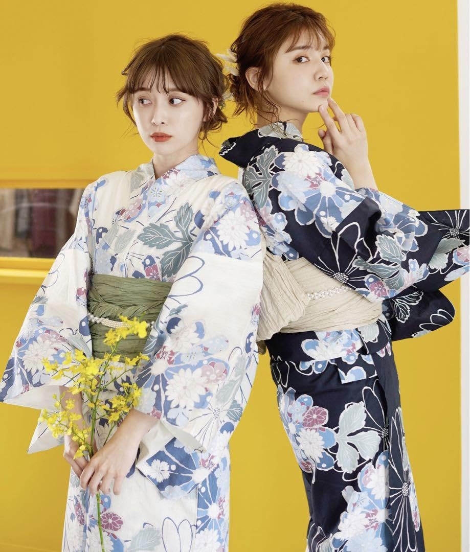 Dita ディータ大人の浴衣泡沫の古典菊