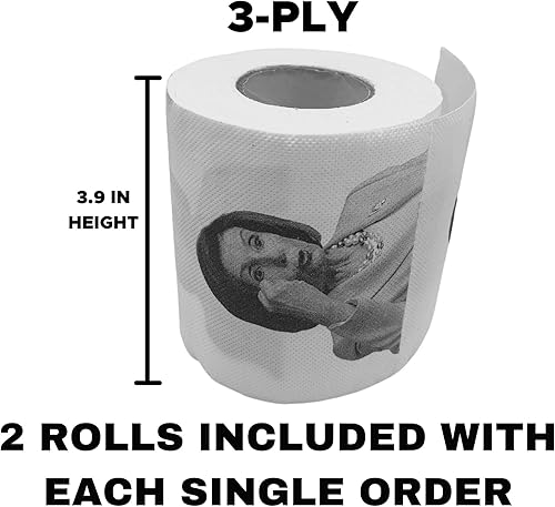 Miniatura 6 de Nancy Pelosi - Rollo de papel higiénico novedoso, paquete de 2 unidades  Pelosi divertido regalo político para demócratas y republicanos  Paquete de
