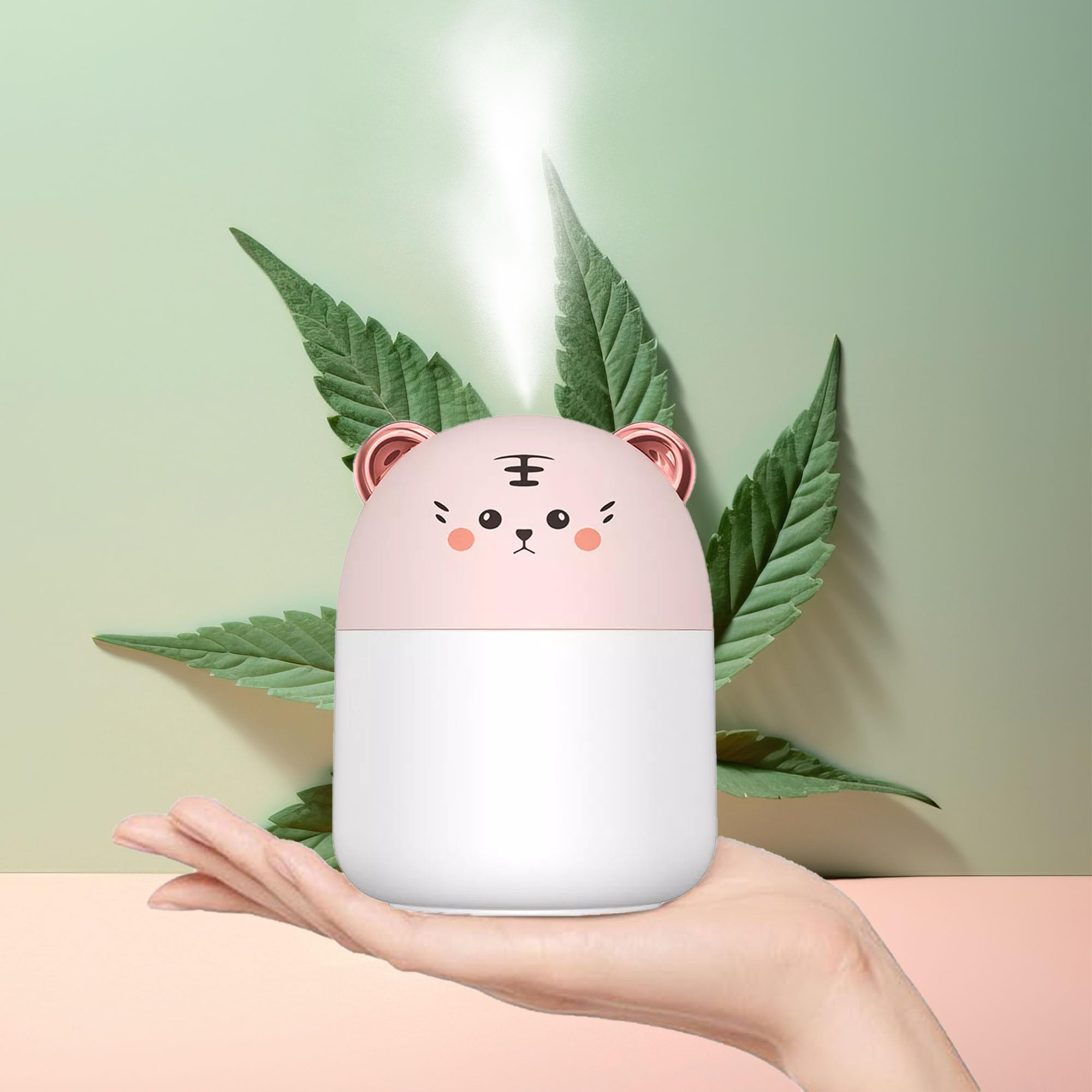 Kliffoo Cool Mist Humidifier for Room Moisture,USB Ultrasonic air Humidifier with 7 Color Night Lights,Aroma Essential Oil Diffuser for Home,Car,Bedroom & Office,2 Mist Modes(250ML) (B0DGQ5ZT4P) Amazon Price History, Amazon Price Tracker