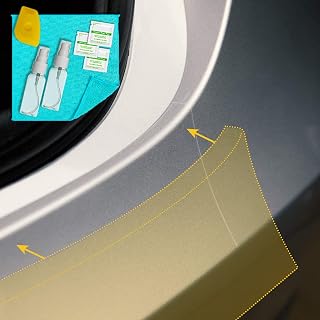 Full Rear Bumper Deck Paint Protection Film PPF Kit for Tesla Model 3 2017-2023 Prevents Damage Scratches from Luggage, Boxes, Golf Clubs