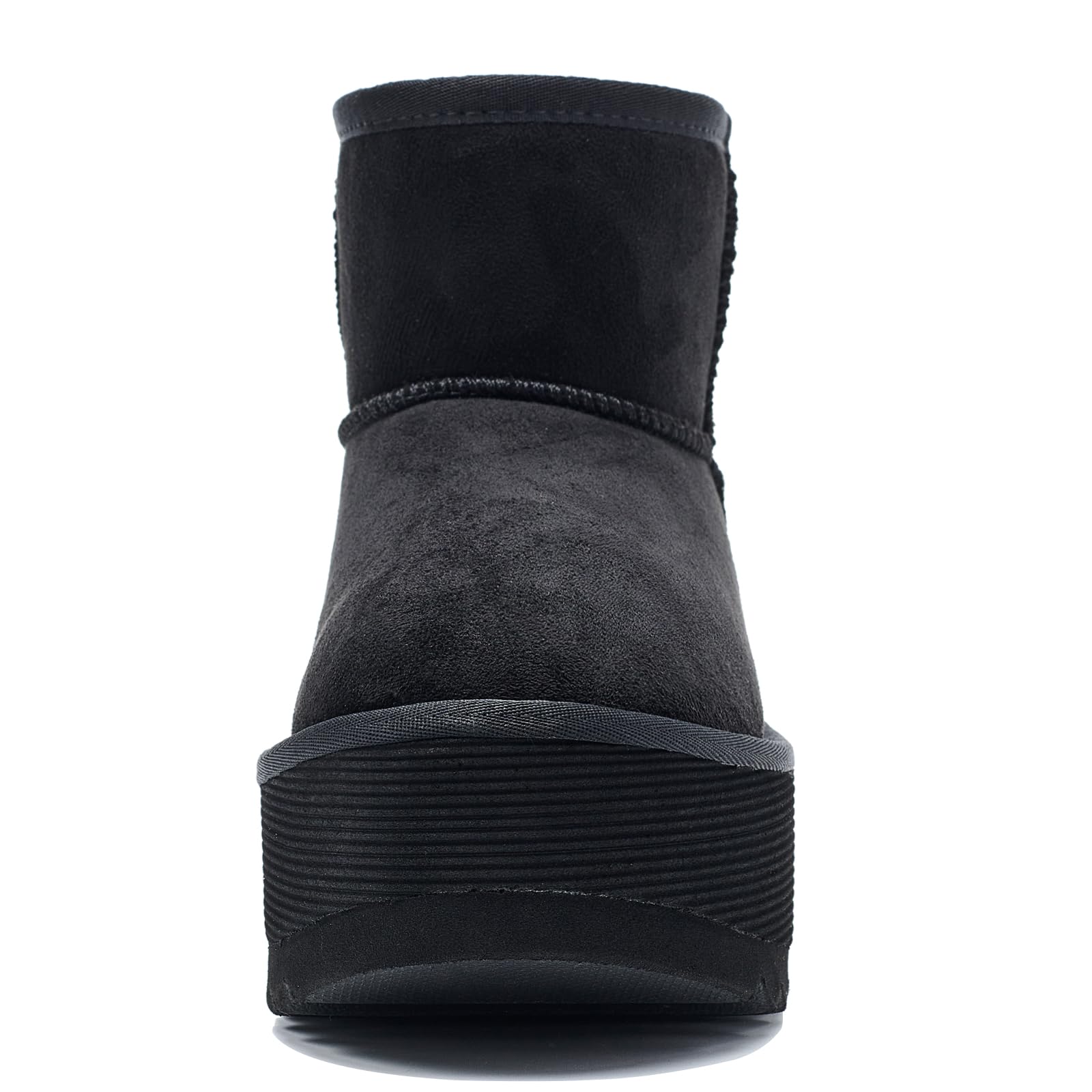 Shenduo Mujer Invierno Botines Nieve y Suela Gruesa