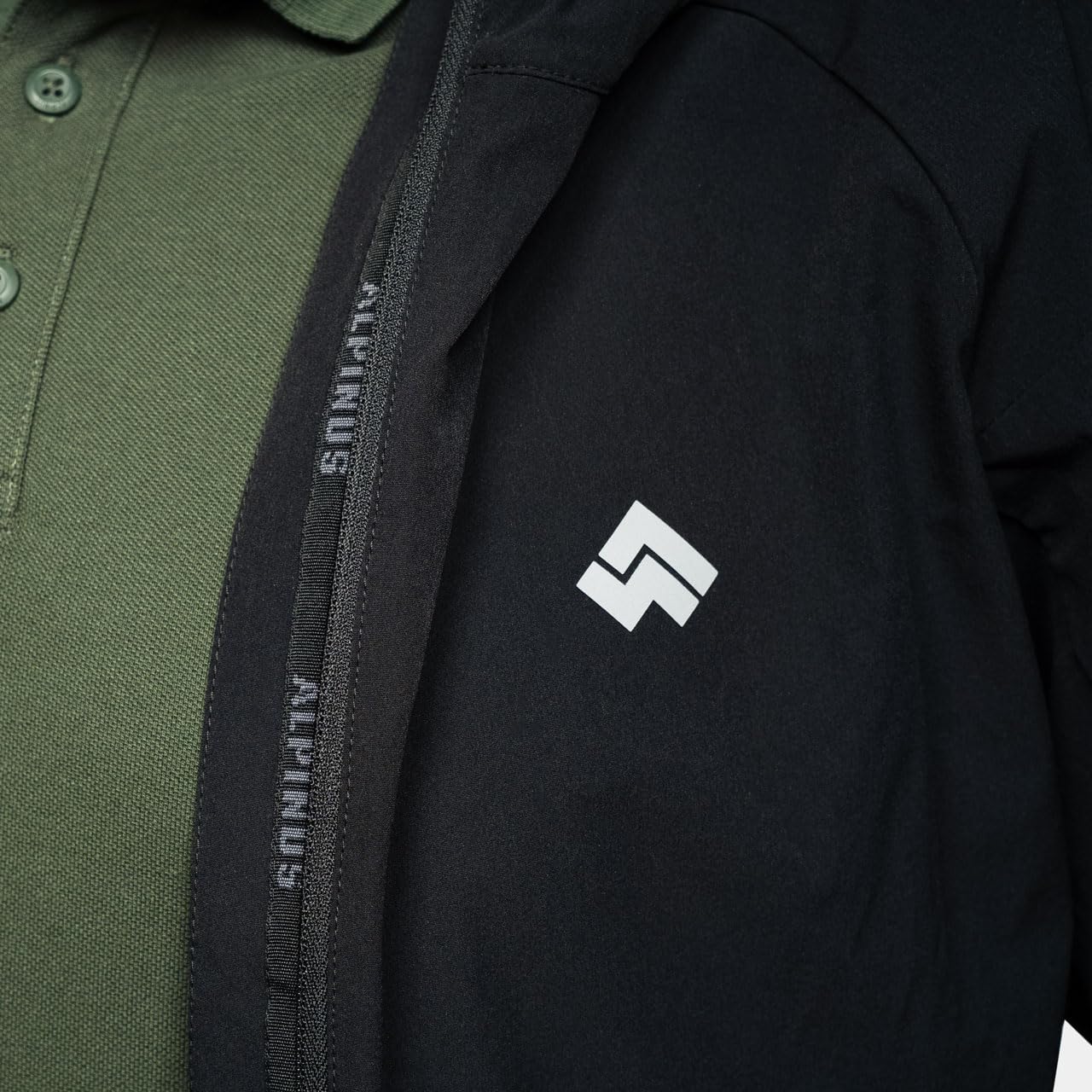 Alpinus Kurtka męska softshell Arbent czarna SU11922