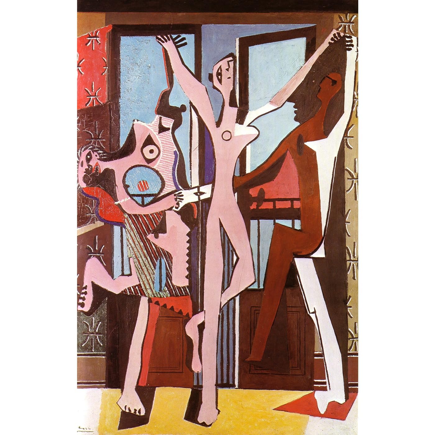 Impression giclée Les trois danseurs 1925 décoration murale salon - 2