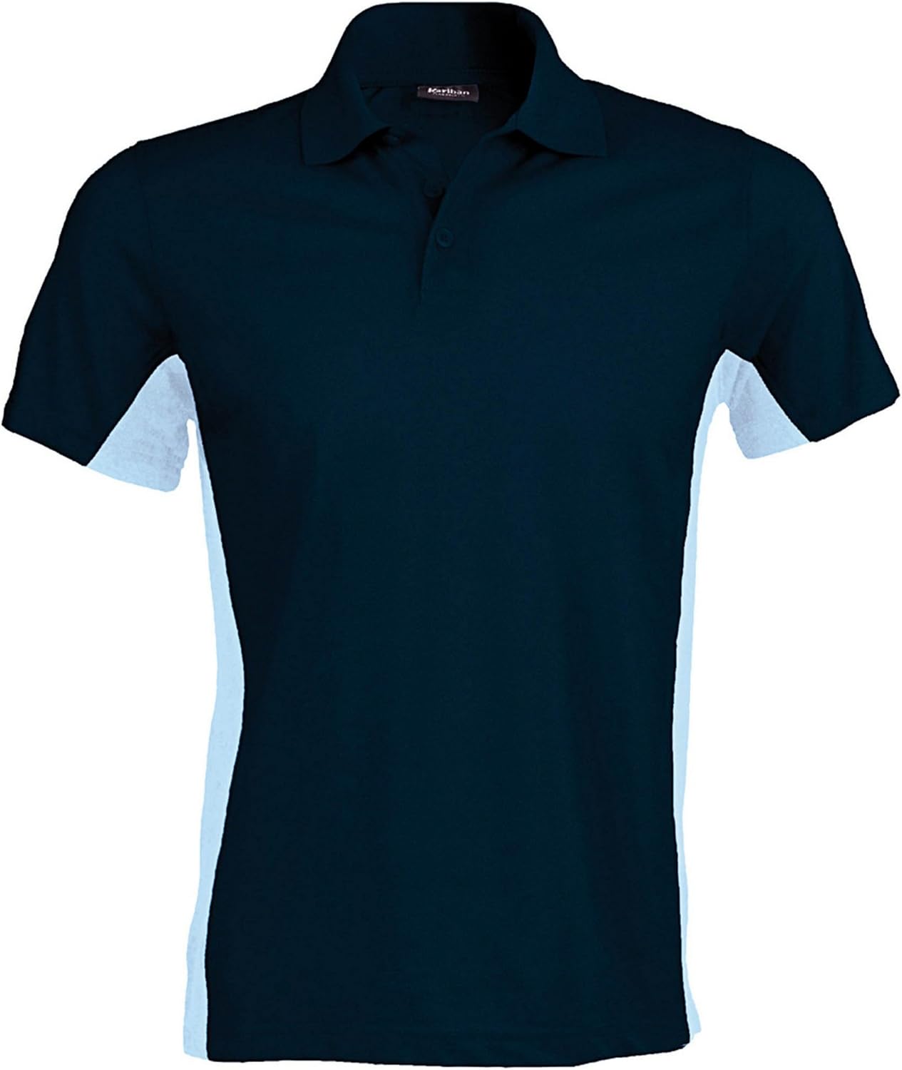 (カリバン) Kariban メンズ デュアルカラー フラッグ 半袖ポロシャツ ショートスリーブポロ スポーツ カジュアル 夏 定番