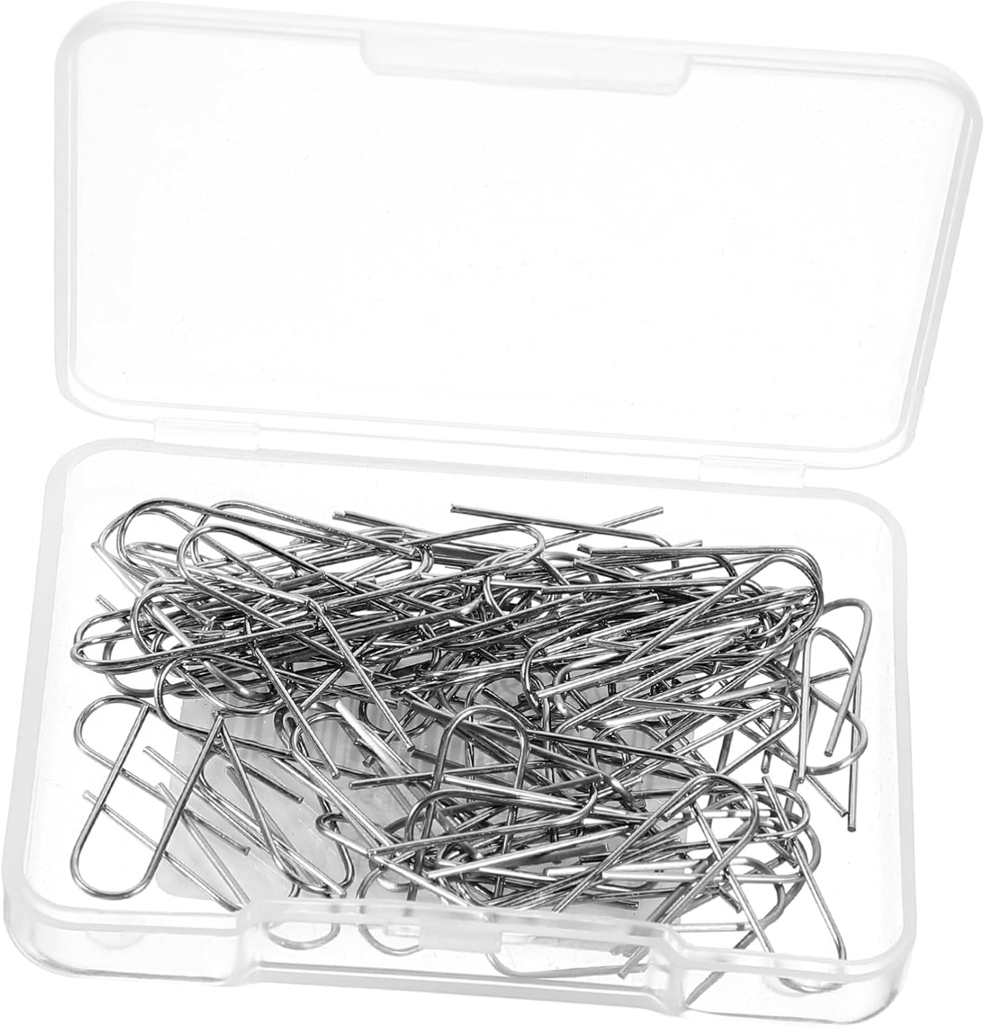MAGICLULU 100pcs Jewelry Ring U Shaped Hook Crafting Nochrome Hanger U Shaped Hanger Ceramic Tool Clay Hanger Ceramic Hanger High Temp Wire Hook Tools Coat Hanger Glass Nichrome