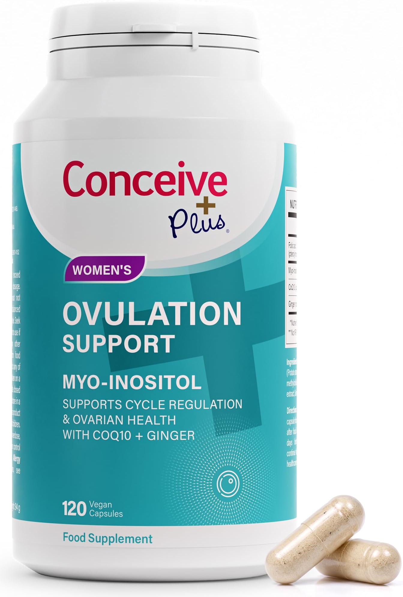 Conceive Plus Ovulation Support for Women - 120 Capsules