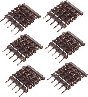 Healifty 40pcs Second Generation No Trace Hair Extension Buckle Tool Kit for DIY Clip In Brown Hair Extensions Quick Replacement Volume Boosting