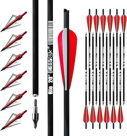 Amazon.com: REEGOX Crossbow Bolts 16/18/20 inch Bio Crossbow