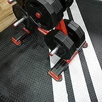 Vista 9 de Rollos de piso de goma de placa de diamante Rubber-Cal - 3 mm x 1.2 m x 0.3 m - Negro