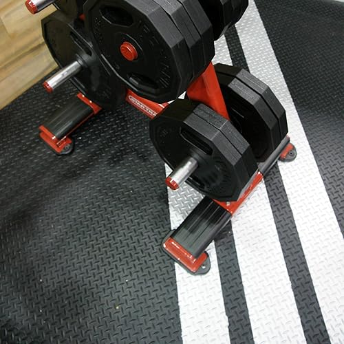 Miniatura 9 de Rollos de piso de goma de placa de diamante Rubber-Cal - 3 mm x 1.2 m x 0.3 m - Negro