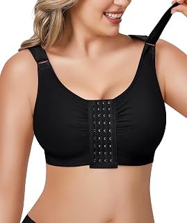 BRABIC Front Closure Surgical Bra for Post Surgery Recovery - Amazon product rated Grade A