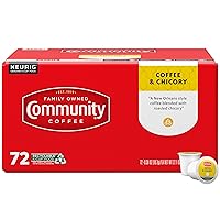 Vista 9 de Community Coffee Coffee & Chicory - 12 cápsulas de café, tostado medio oscuro, compatible con cafeteras Keurig 2.0 K-Cup, 12 unidades (paquete de 1)