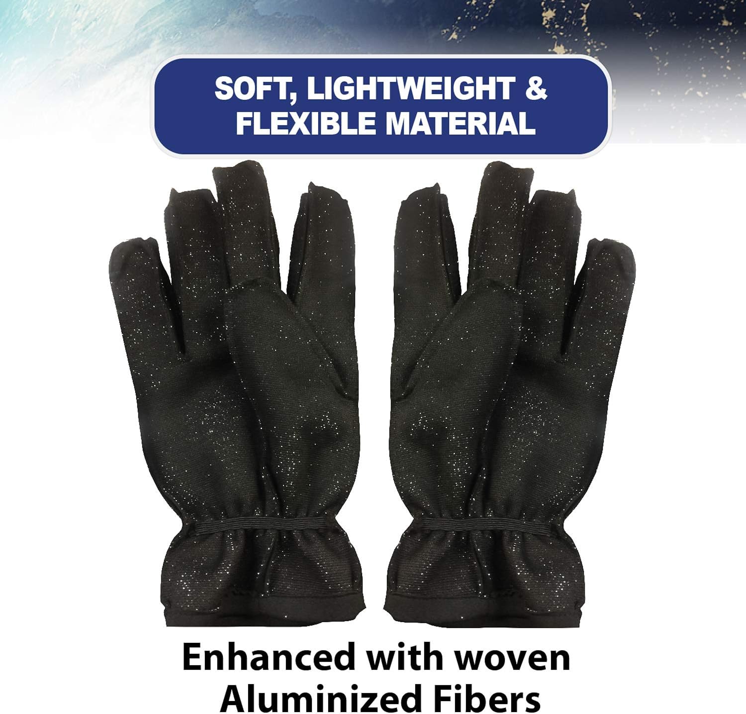 35 Below Gloves - 1 pair in Black for Men One Size