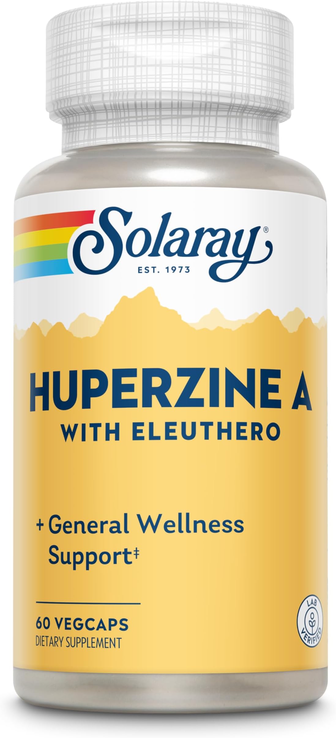 SOLARAY Huperzine A Capsules, 50mcg | 60 Count