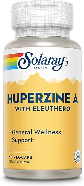 Solaray Huperzine A Capsules, 50mcg | 60 Count