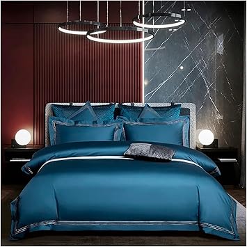 Bedding Set Embroidery Duvet Cover Soft Bed Sheet Pillowcases Egyptian Cotton Bed Sets Style Queen King Size,Bed