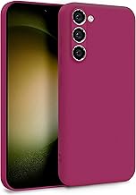 MyGadget Case for Samsung Galaxy S23 Plus in TPU Silicone – Dual Layer Case – Anti-Shock and Anti-Shock – Ultra Protective Bordeaux