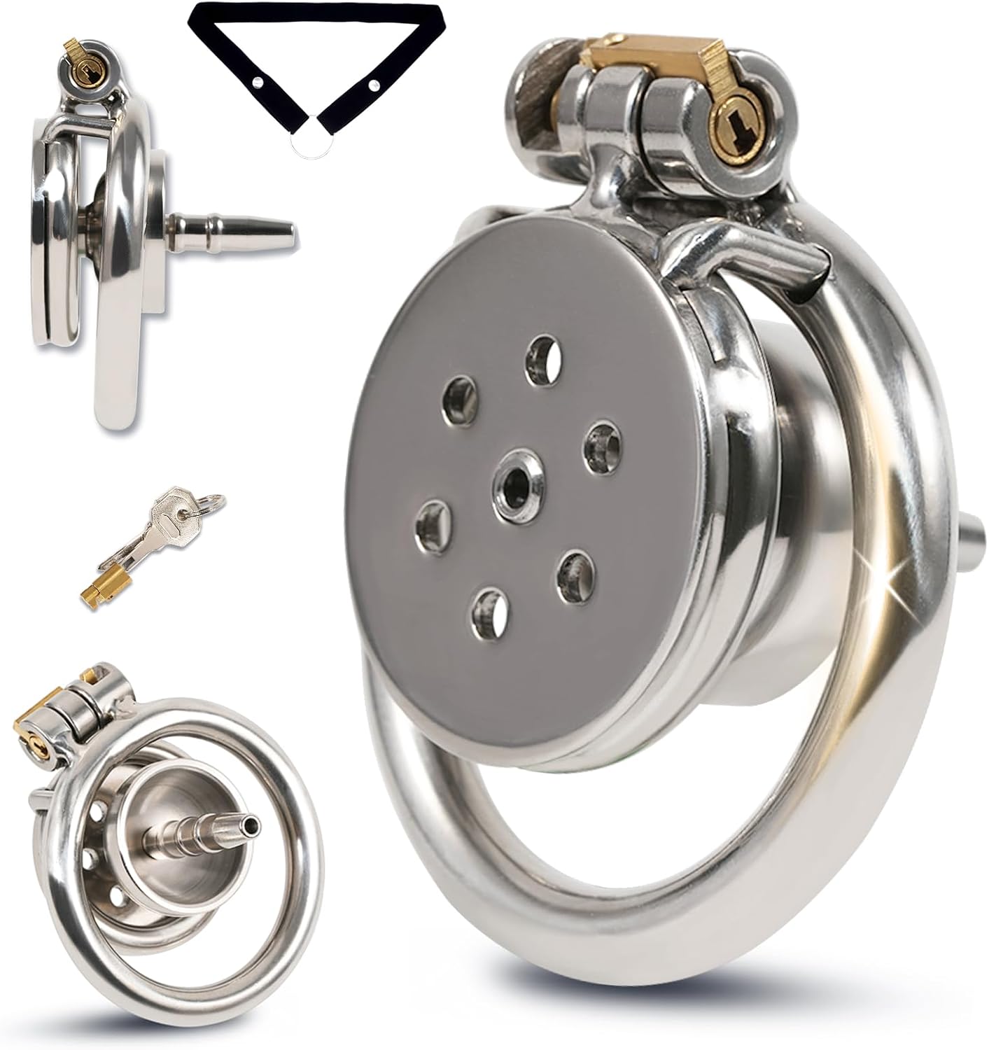 Inverted Chastity Cage Male Sex Toys