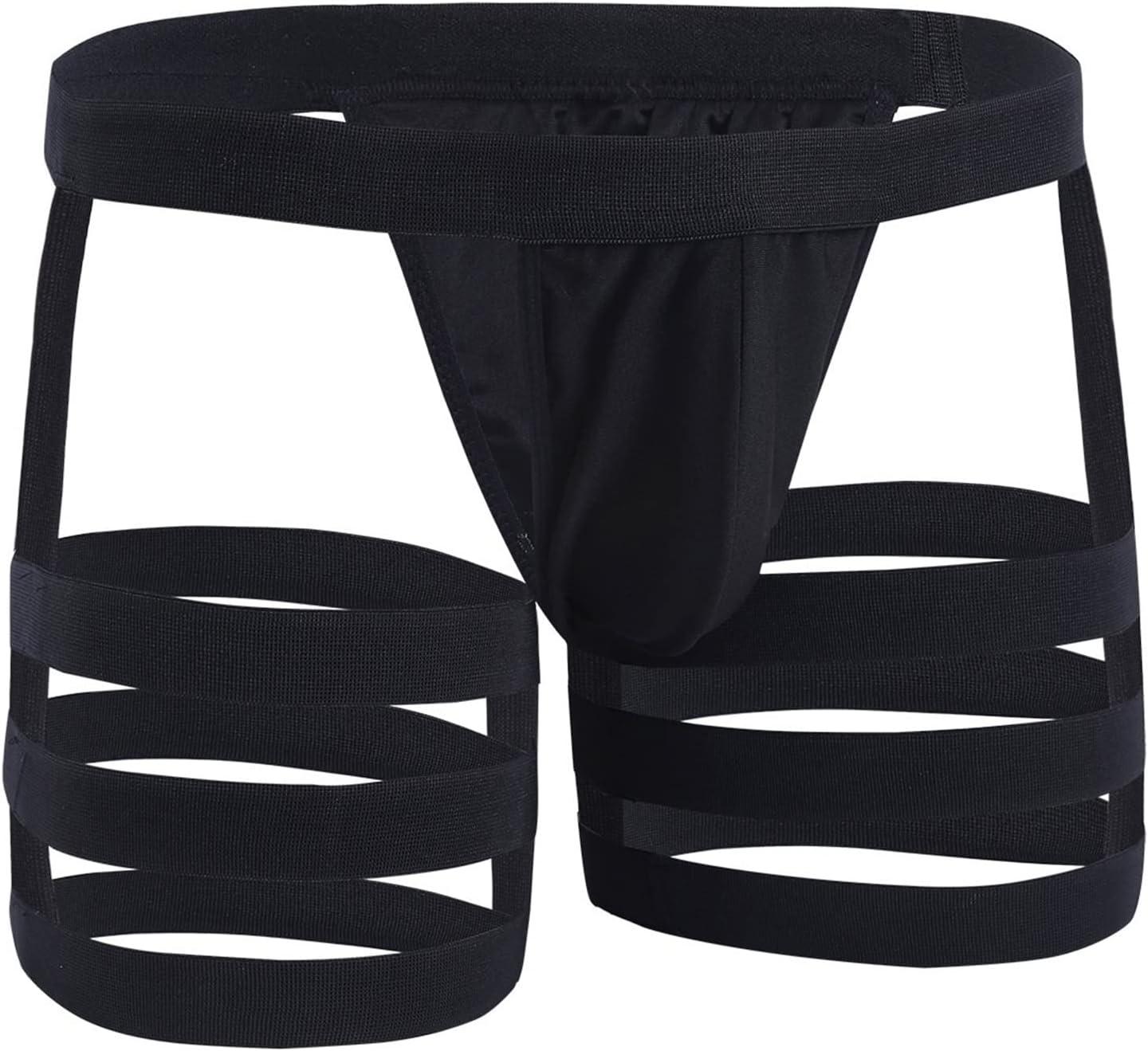 Men's G-string Thongs Sissy Jockstrap T-back Shorts Underwear