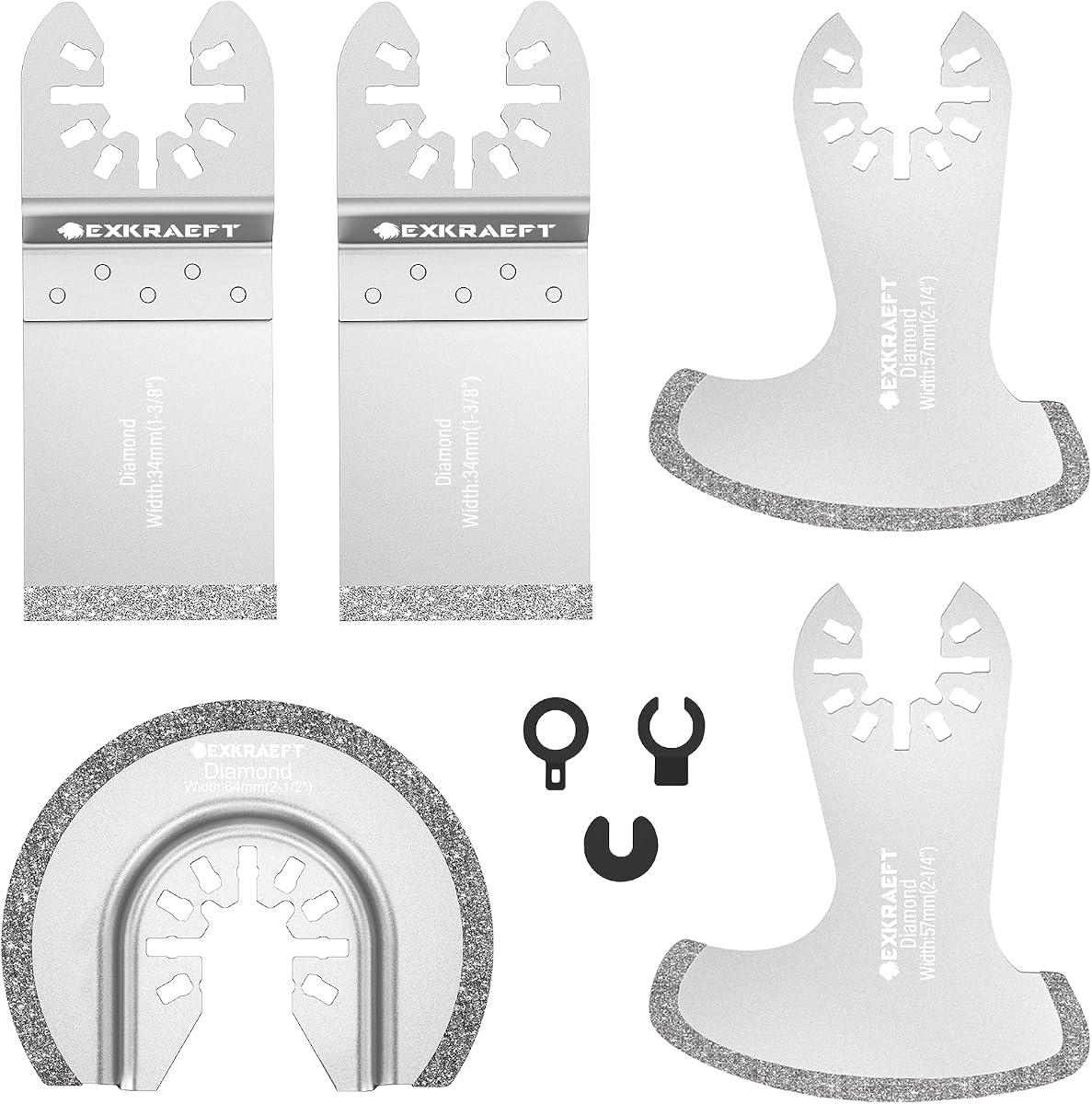 EXKRAEFT Five-Piece Diamond Set