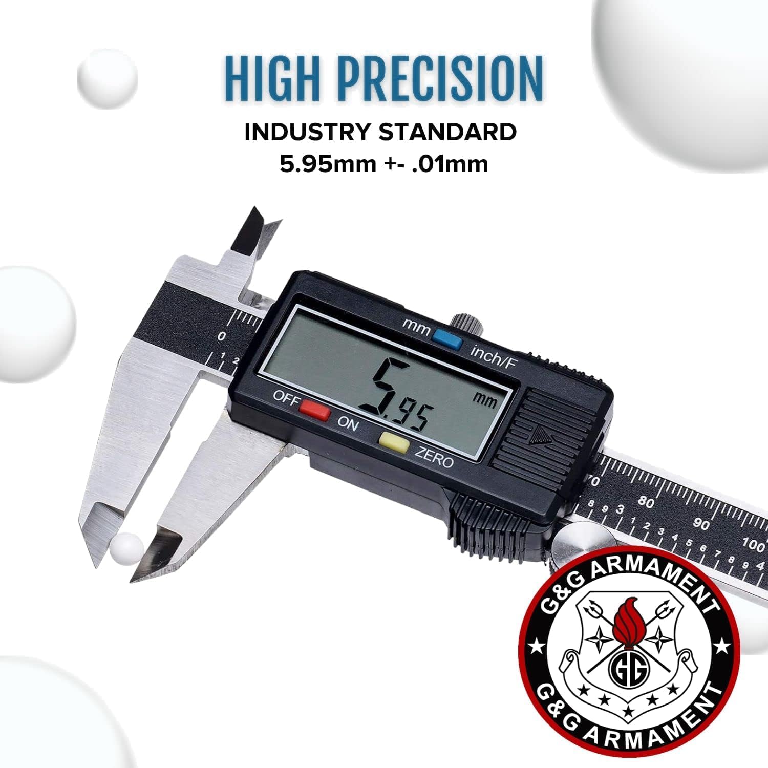 G&G Bio BB Biodegradable Premium 6mm Airsoft BBS Precision Polished Pellets, Assorted Sizes