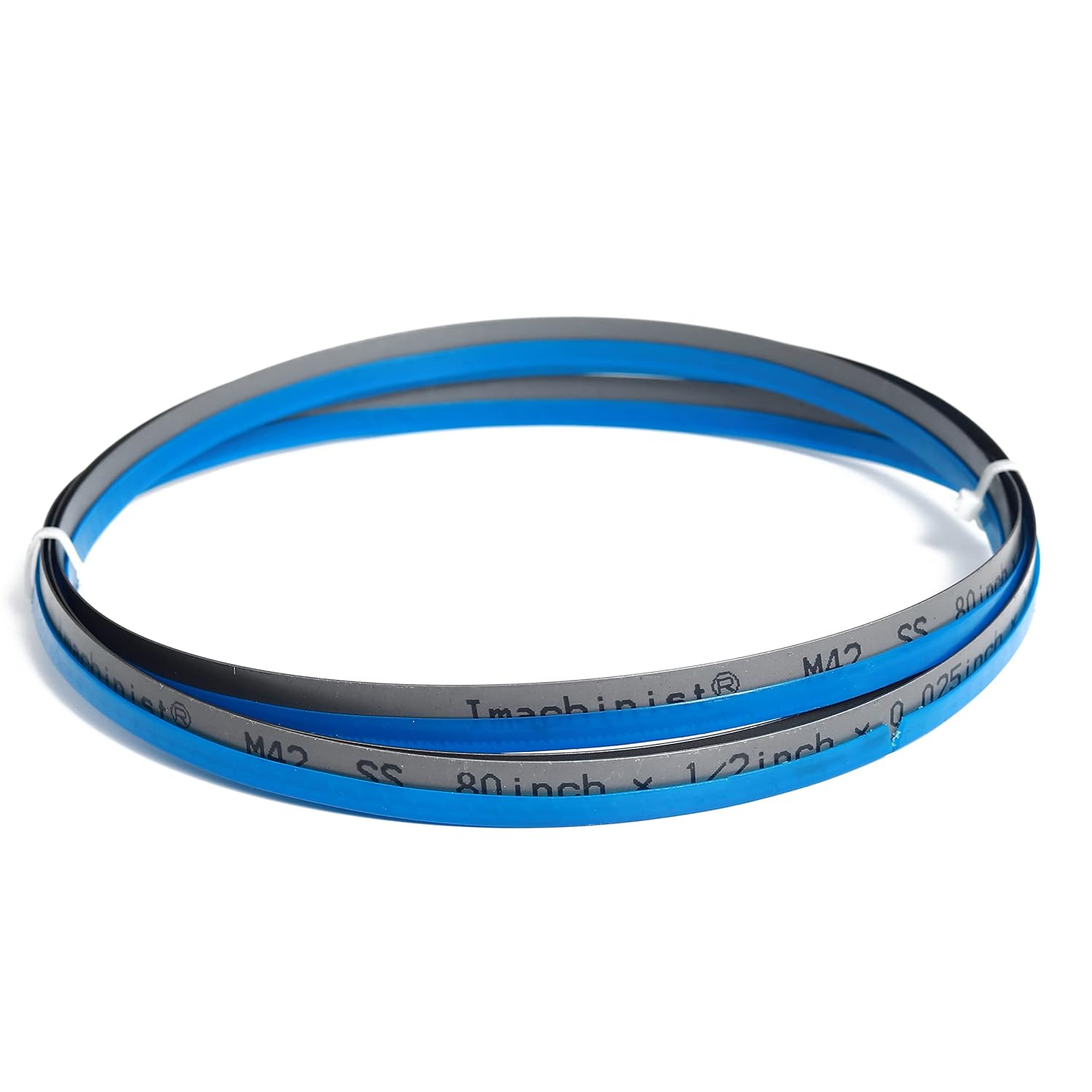 Imachinist S801214SS Bi-Metal 80" Long, 1/2" Wide, 0.025" Thick Bandsaw Blades for Cutting Stainless Steel (14TPI)