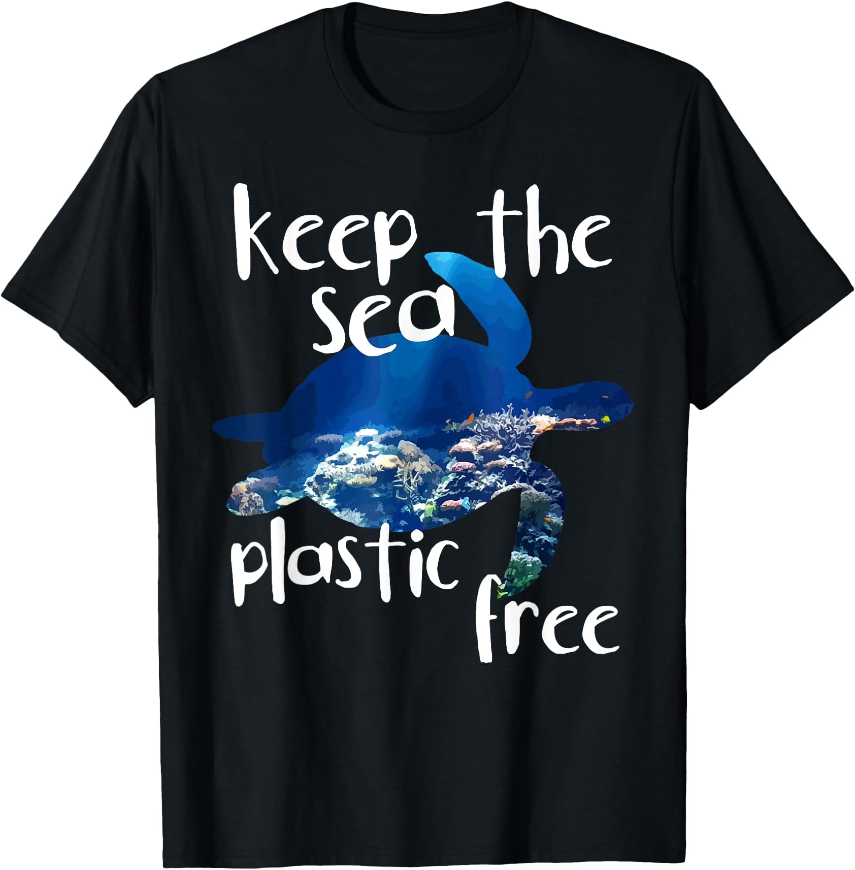 Turtle Turtoise Plastic Free T-Shirt