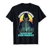 Anti Social Hacker Binary Code Programming Debugger T-Shirt