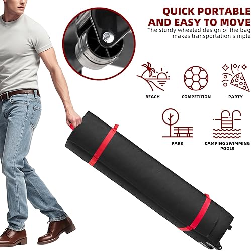 Miniatura 3 de Toldo desplegable de 10 x 10, tienda de campaña instantánea para exteriores con bolsa enrollable, 4 bolsas de arena y 1 pared lateral para tiendas