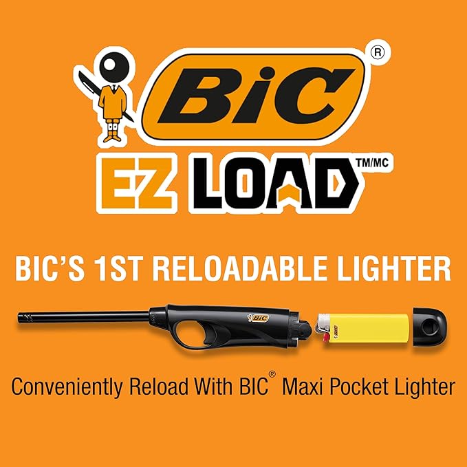 Encendedores BIC EZ Load Recargables Paquete de 4 Sur miniatura 4