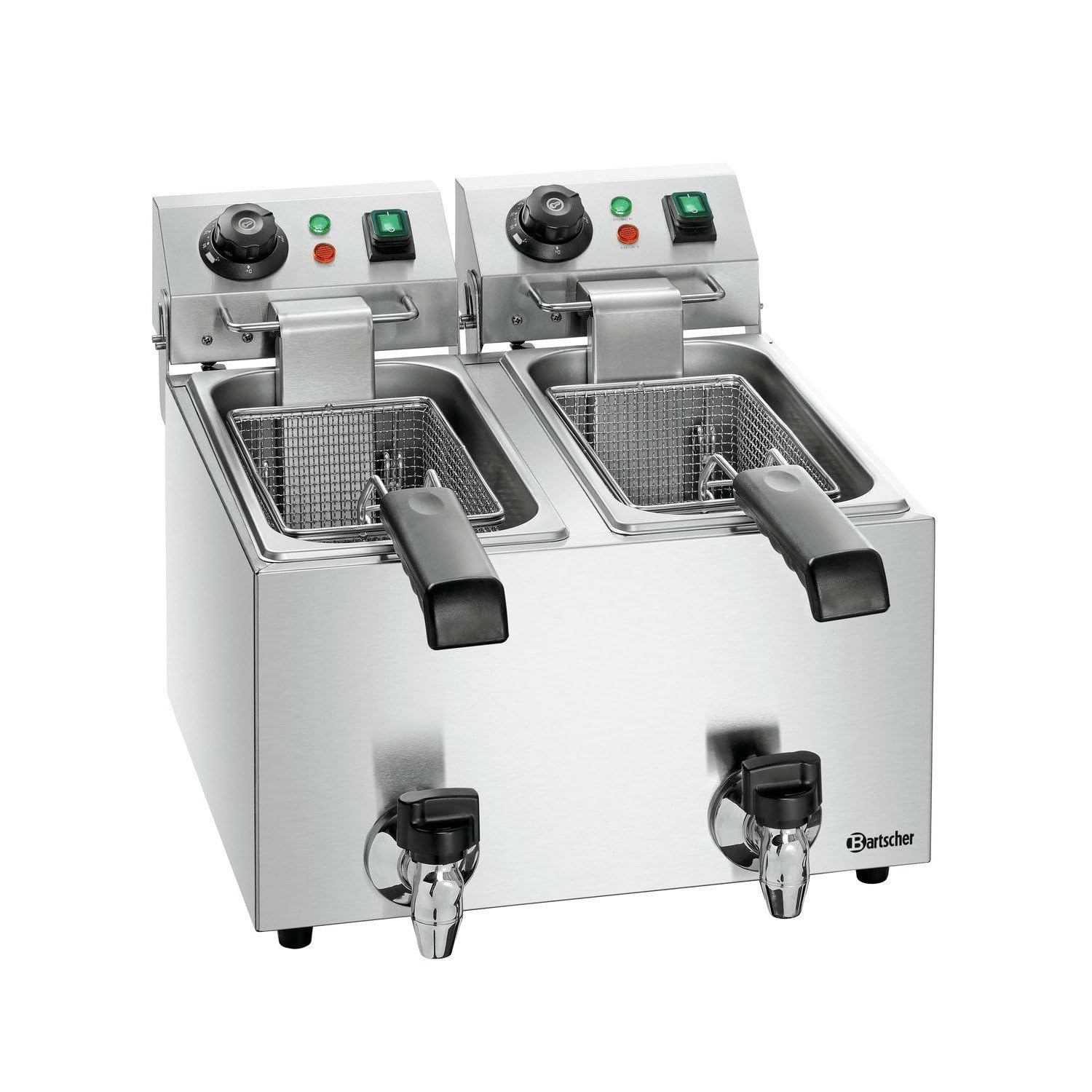 Bartscher Fritteuse SNACK II Plus 2x 4 Liter Gastronomiebedarf