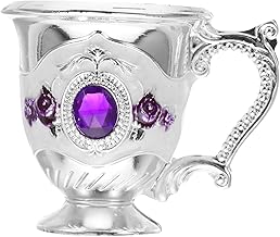 COLLBATH Copo De Bebida Copos De Uísque Mini Copos De Vinho Mini Xícaras De Chá Copo De Metal Reutilizável Copo De Licor Copo De Vinho De Metal Copo De Licor Compacto Copo De Vinho