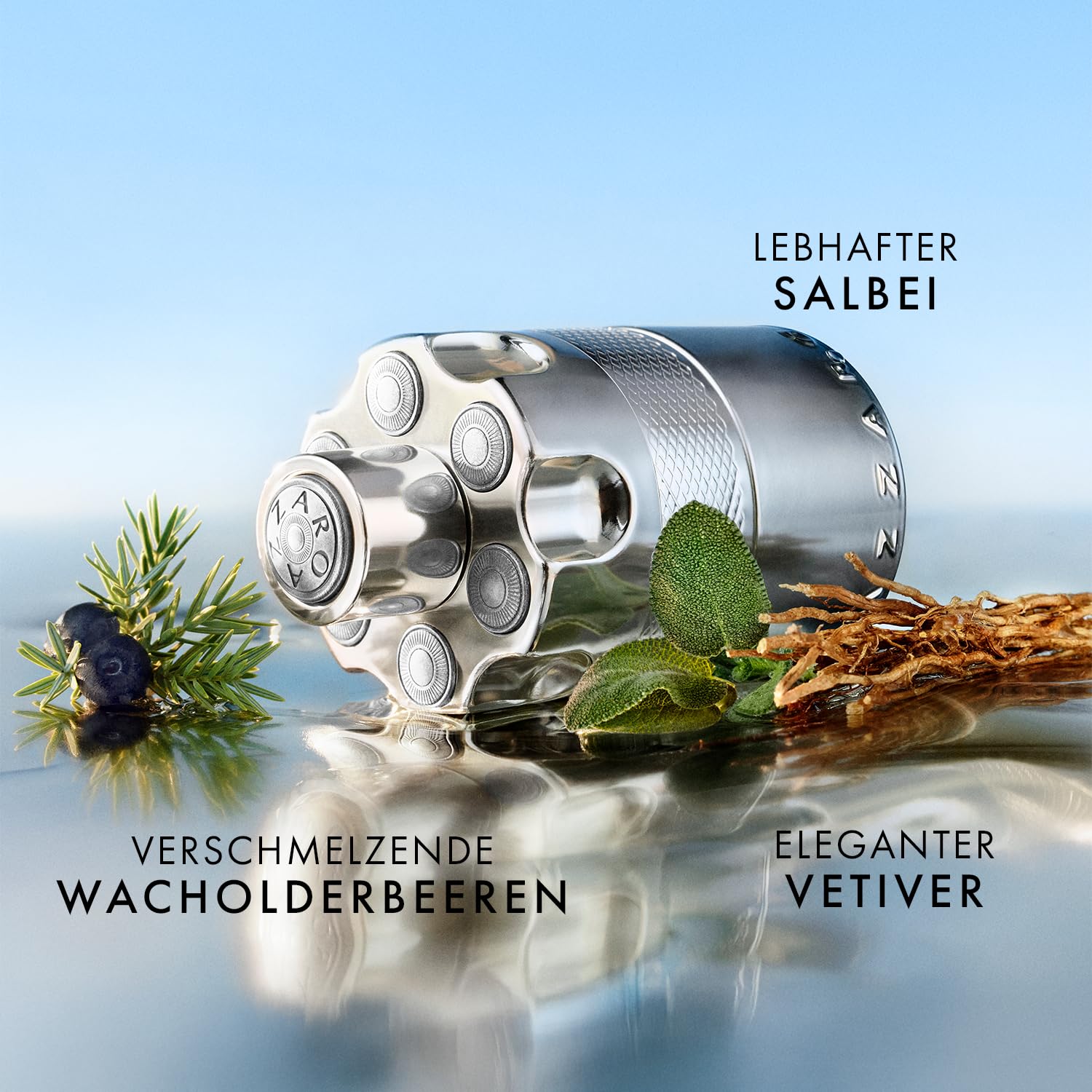 Azzaro Wanted Eau de Parfum, holziger und eleganter Herrenduft, 50 ml – Ansicht 2