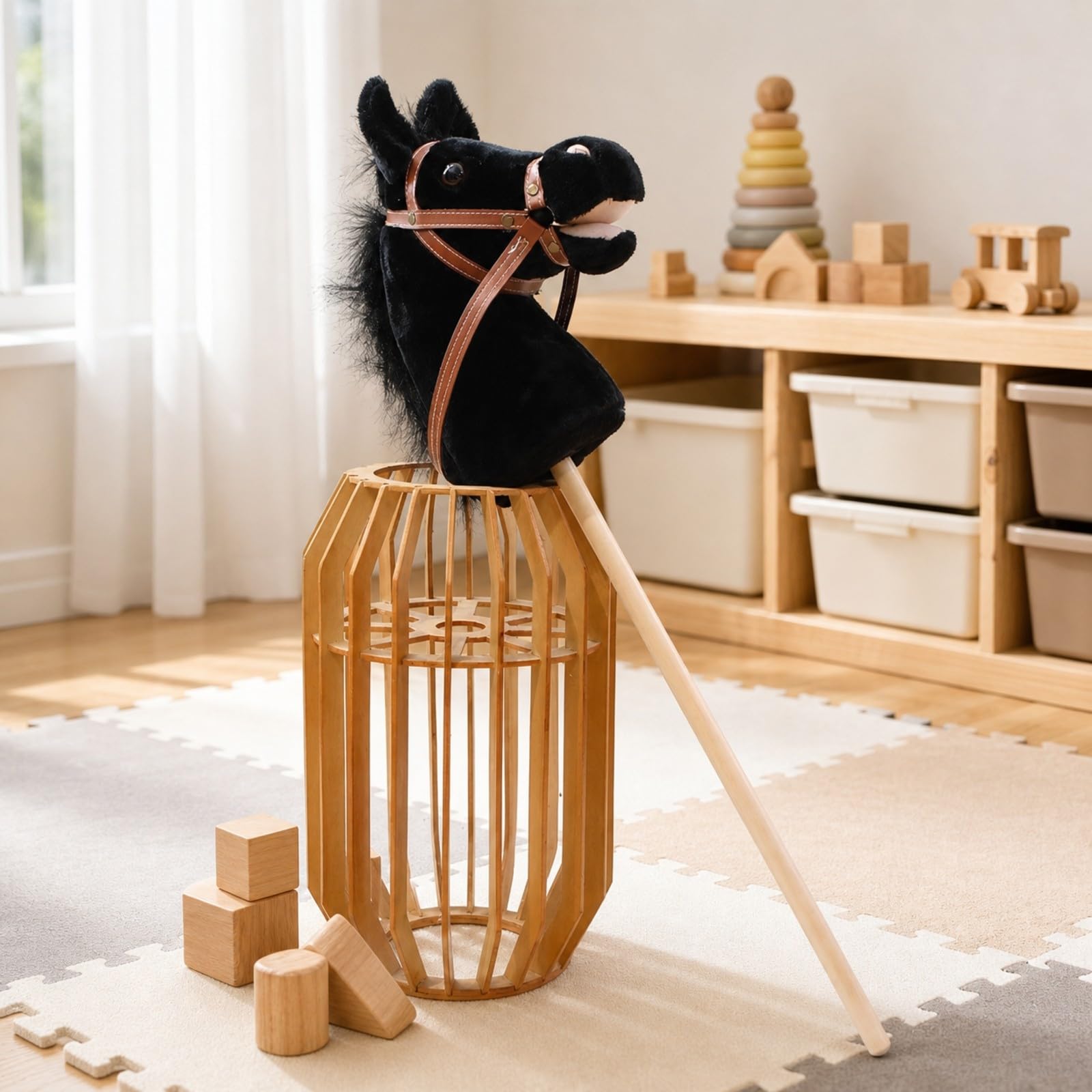 Giocattolo di Peluche Morbido di Peluche Bastone per Giochi al Chiuso, Non Rimovibile