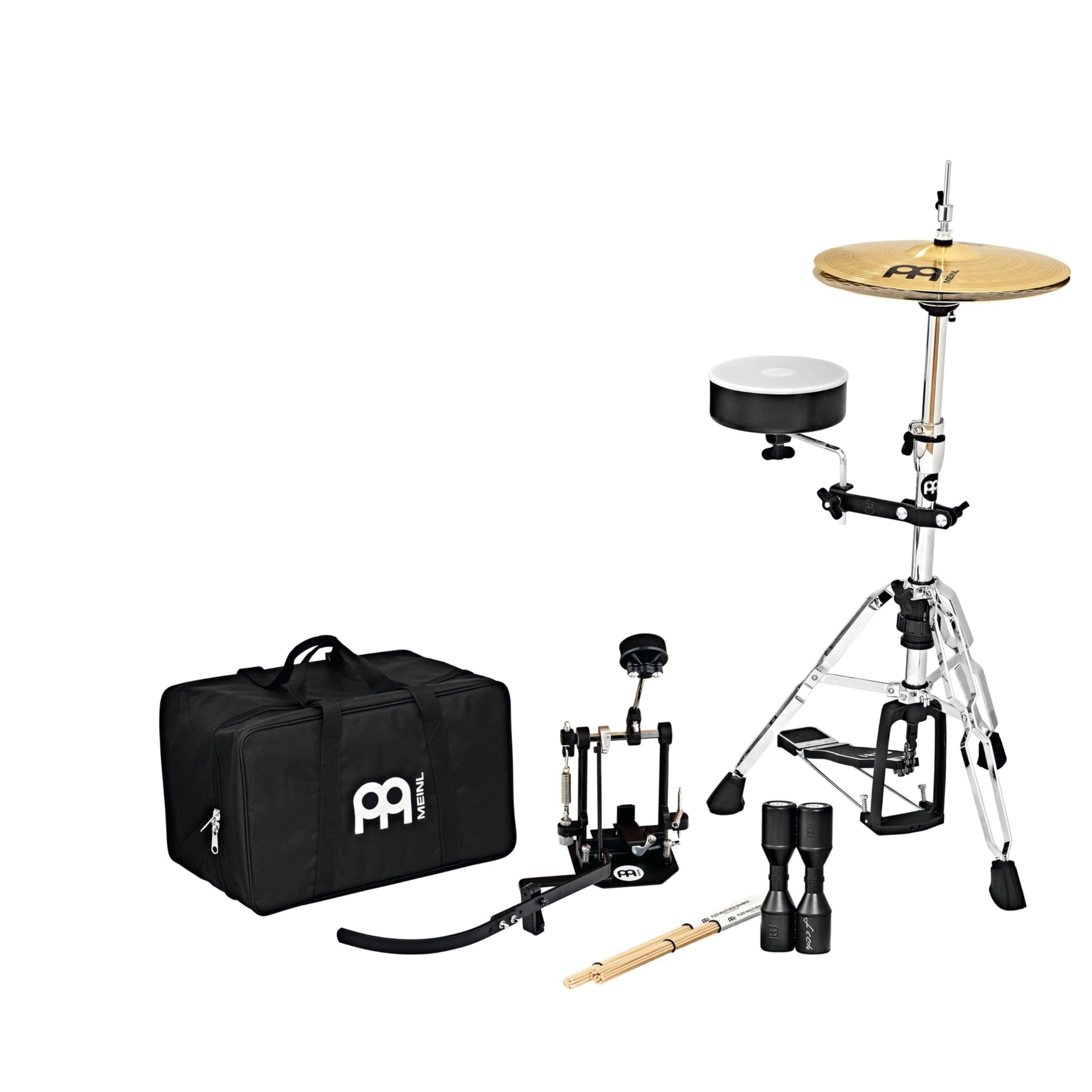 Meinl Percussion Cajon Drum Set Conversion Kit For Acoustic Performances, 9 Pieces (CAJ-KIT)