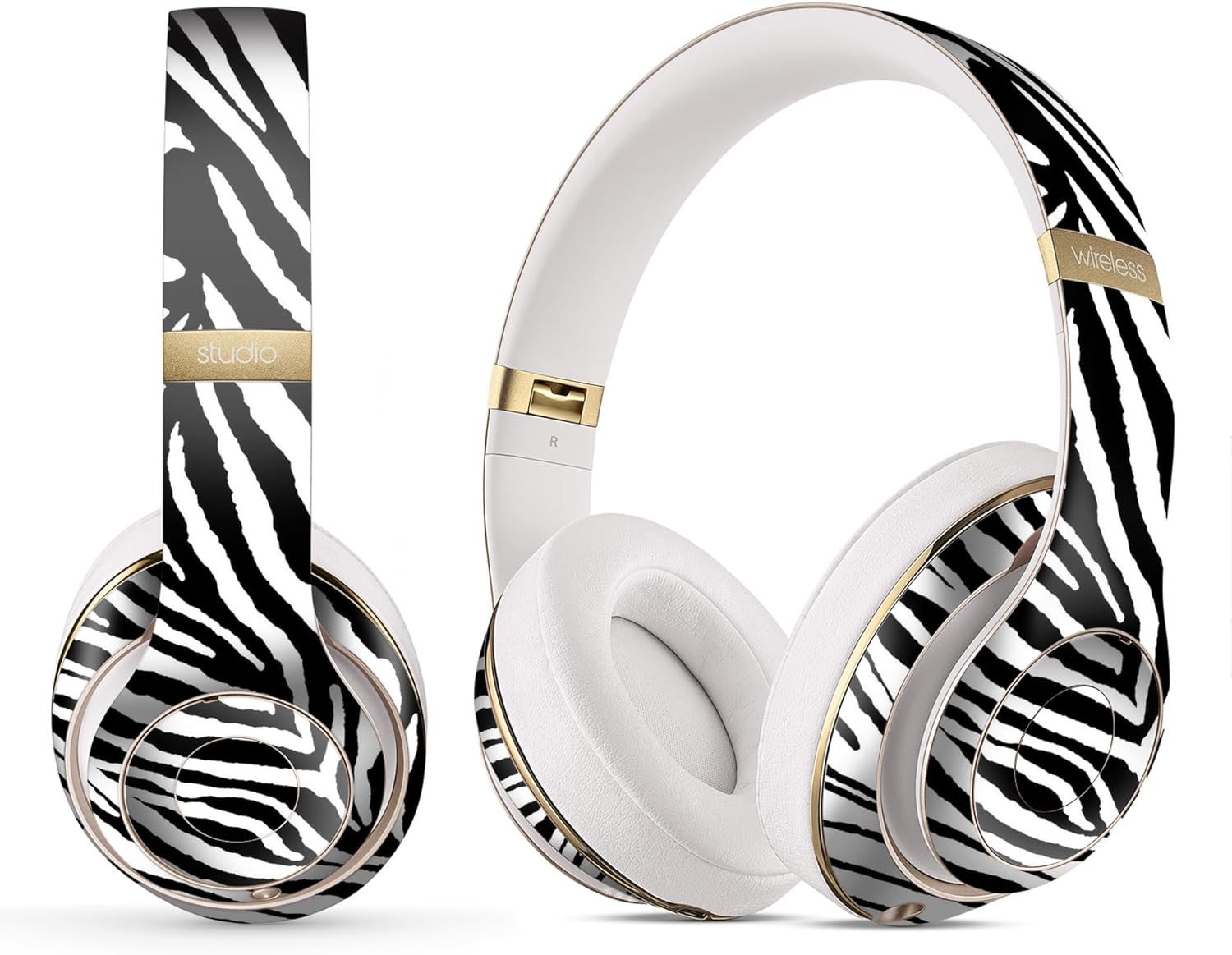 DesignSkinz - Compatible with Beats Studio Pro - Skin Decal Protective Scratch Resistant Vinyl Wrap - The Tropical Pineapple and Floral Pattern