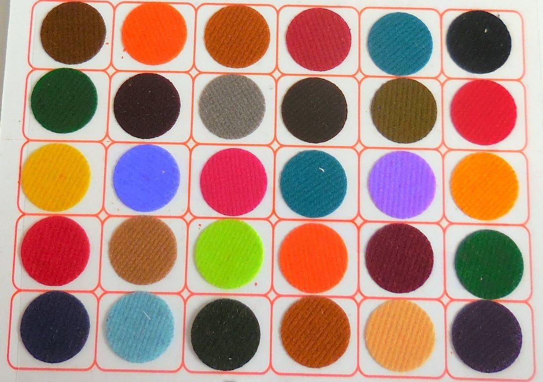720 X Count Bindi dots Multi Size Multicolor Bindi Round Bindi Polka dots Daily use Bindi Stickers (Multicolored)
