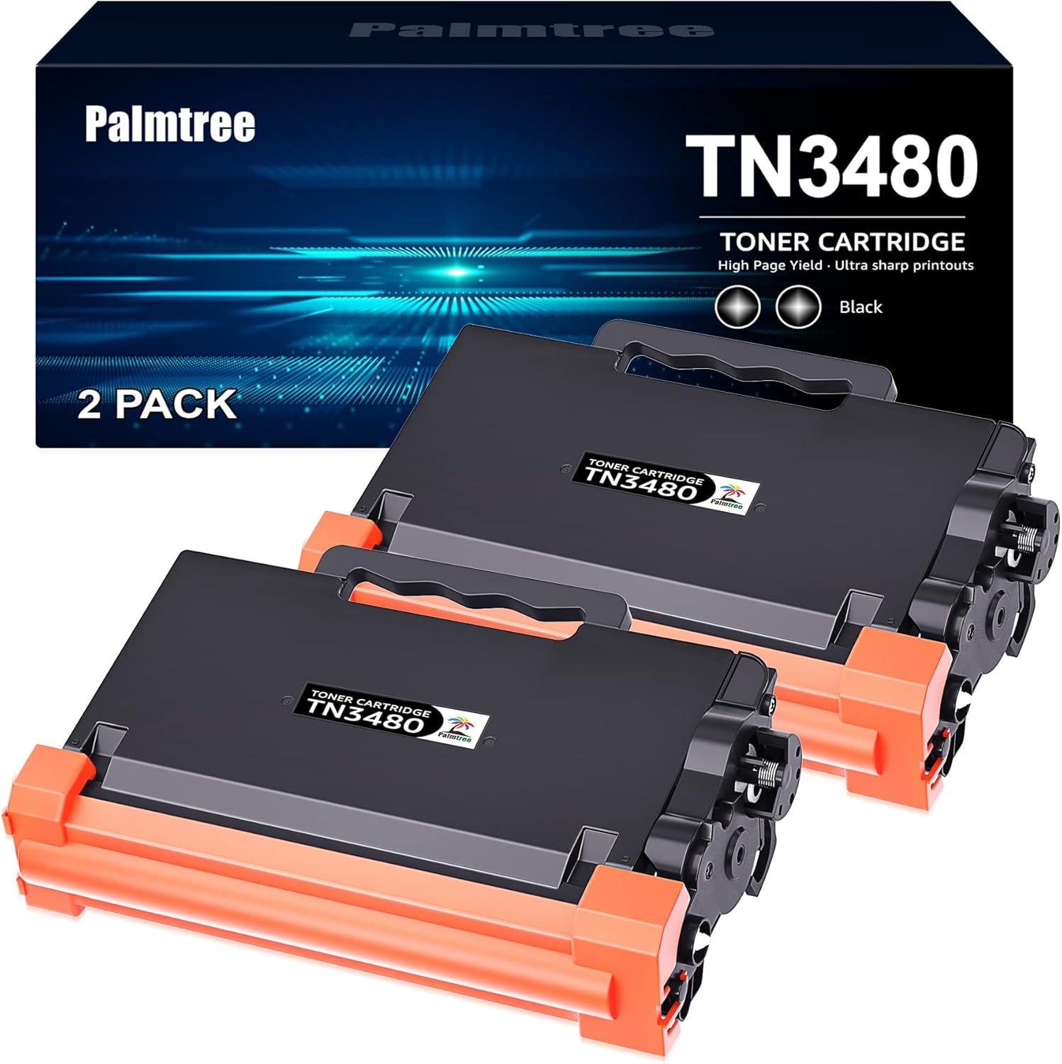 Bubprint Cartouche de Toner Compatible pour Brother TN-3480 TN-3430 DCP-L5500DN HL-L5000D HL-L5100 HL-L5100DN HL-L5100DNT HL-L5100DNTT HL-L5200DW HL-L6400DW MFC-L5700DN MFC-L5750DW MFC-L6800DW Noir