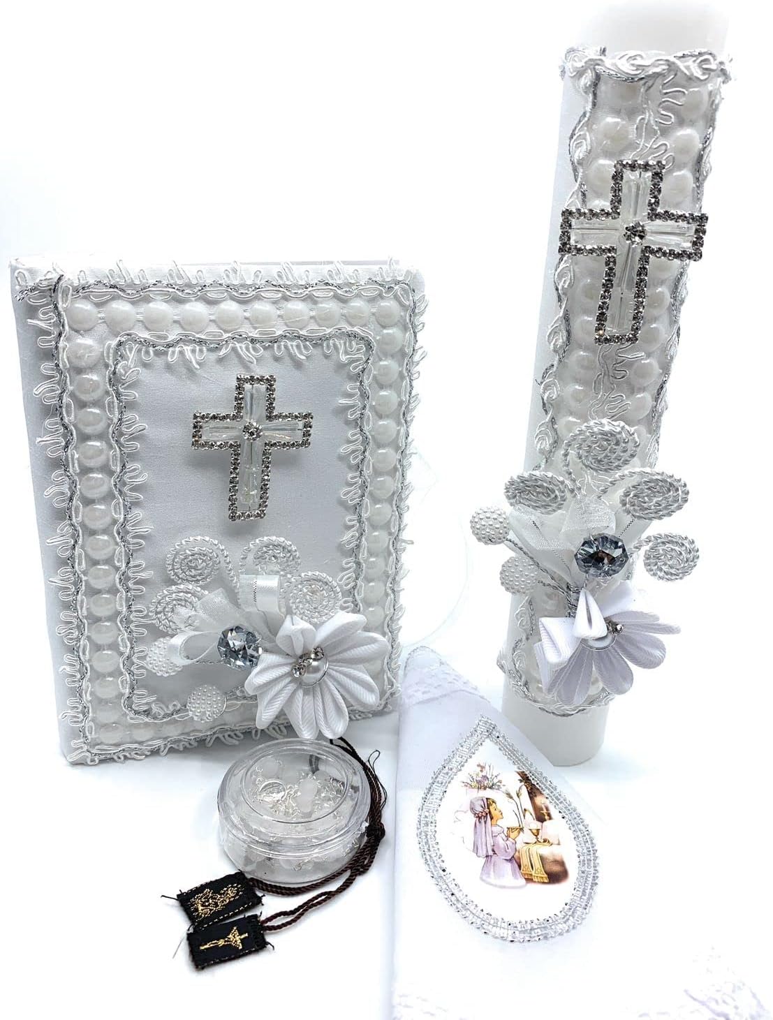 Juego de velas de Primera comunión- Candle First Communion Set/Regalo sorpresa de Bolos (Tiempo limitado)