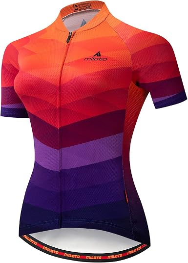 Amazon.com: Aogda - Jersey de ciclismo para mujer. Camisa estilo chamarra  de ciclismo, leotardo para equipo de ciclismo : Ropa, Zapatos y Joyería
